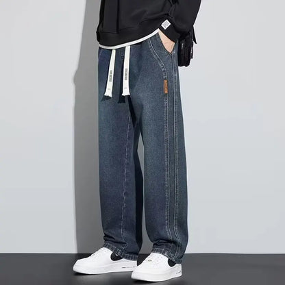 Letter Print Jeans