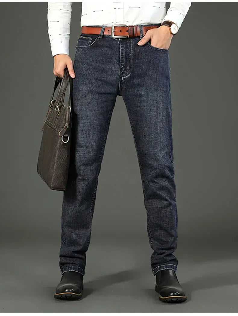 Luxury Slim Fit Stretch Denim Jeans