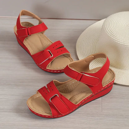 Soft Stride Wedge Sandals
