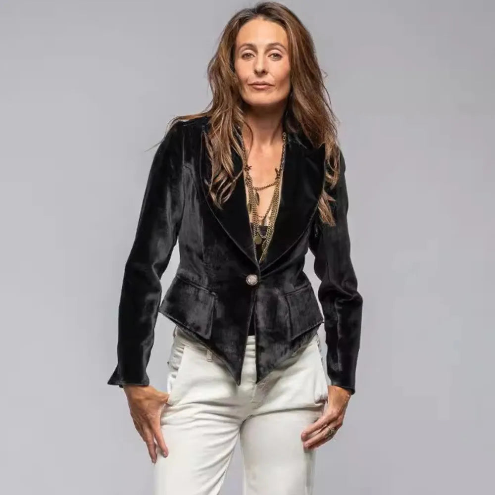 Canary Charm Slim Fit Blazer