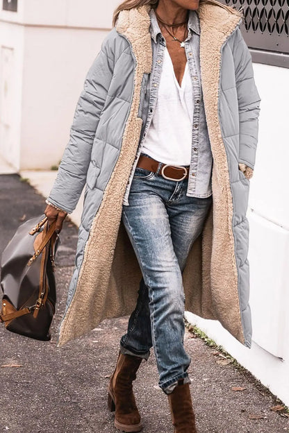 Cozy Fleece-Lined Winter Coat for Women