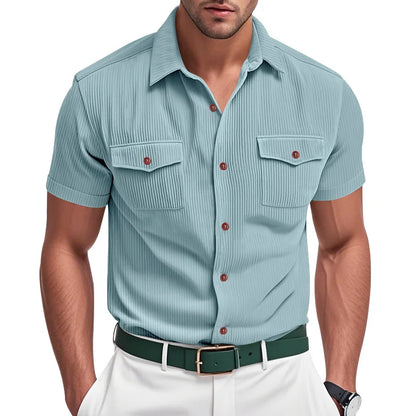 Men’s Corduroy Safari Shirt