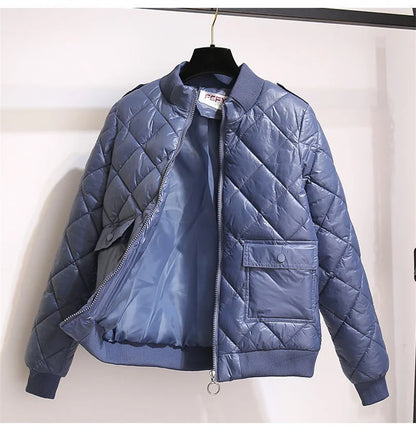 Chic Puff Short Cotton Parka Jacket