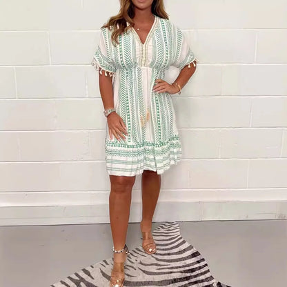 Lace Whisper High Waist Midi Dress