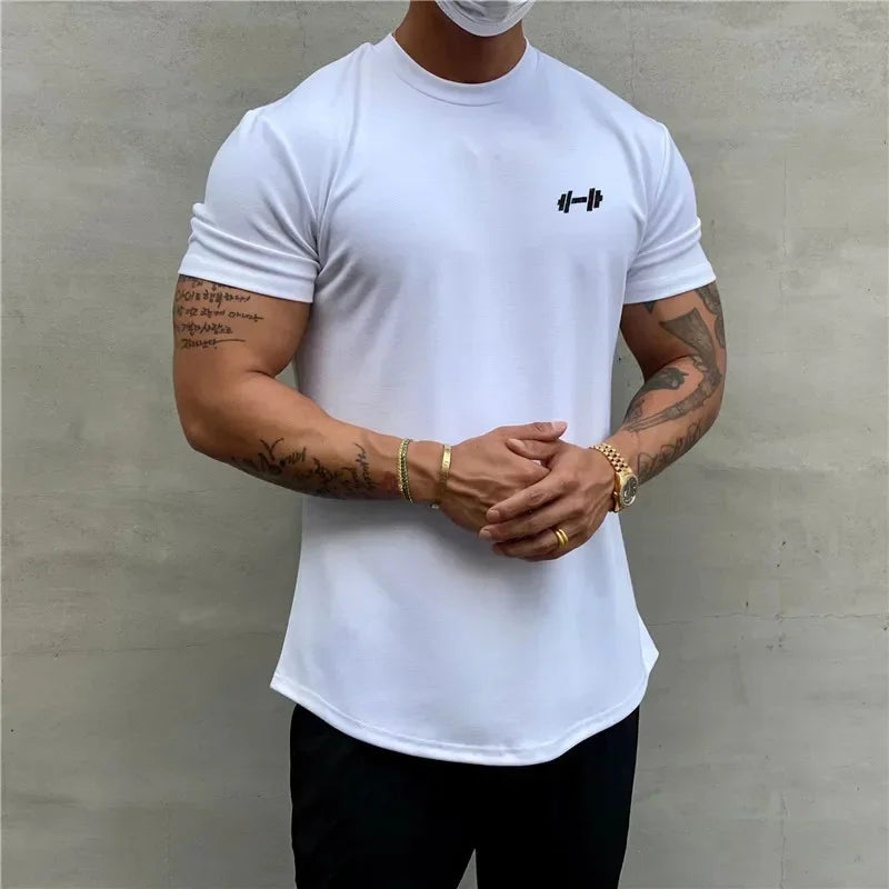 Slim Fit Cotton Gym T-Shirt