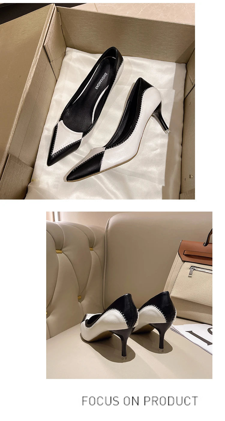 Pointed Toe Stiletto Party Heels