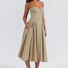 Elegance Defined Lapel Office Maxi Dress