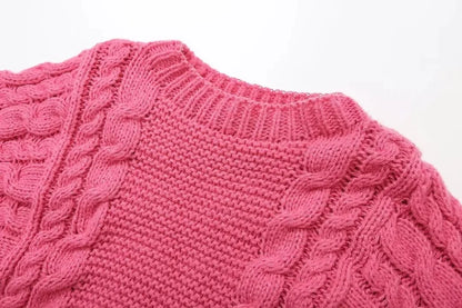 Twist Loom Chunky Knit Pullover Sweater