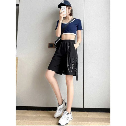 Urban Flare High Waist Shorts