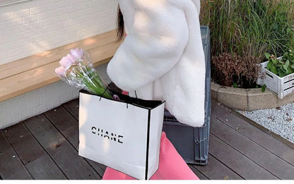VelvaFur Hooded Plush Sweatshirt