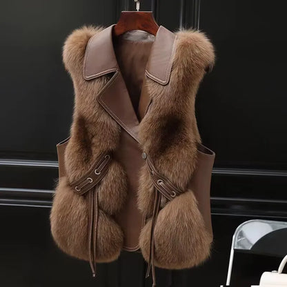 Faux Fur Winter Vest
