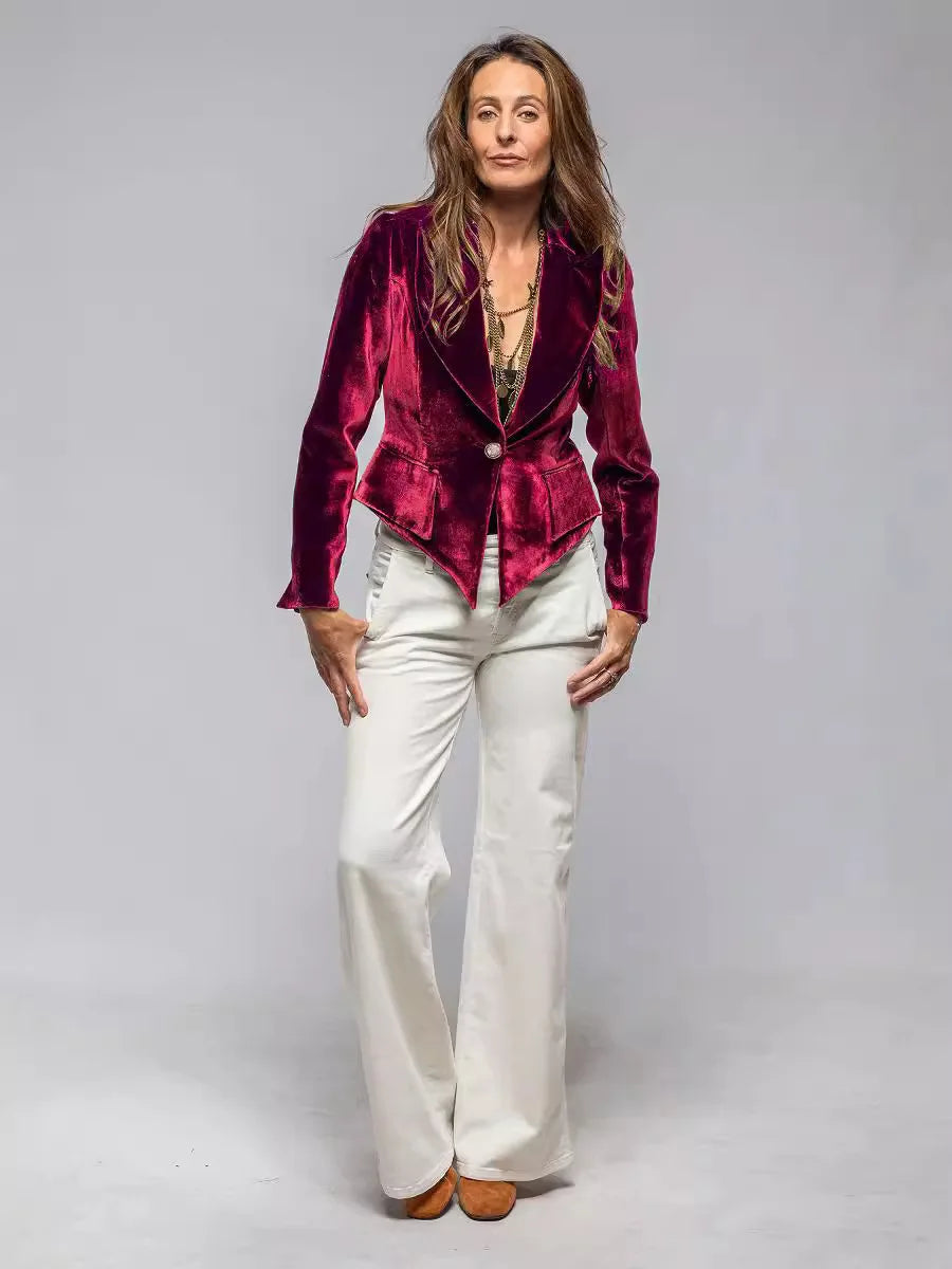 Canary Charm Slim Fit Blazer