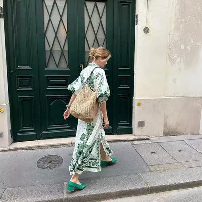 Nature Muse Maxi Dress