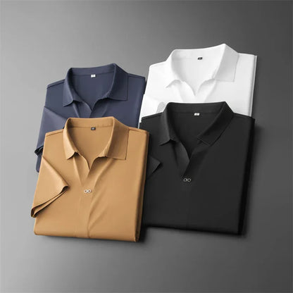Ice Silk T-Shirt & Pants Set