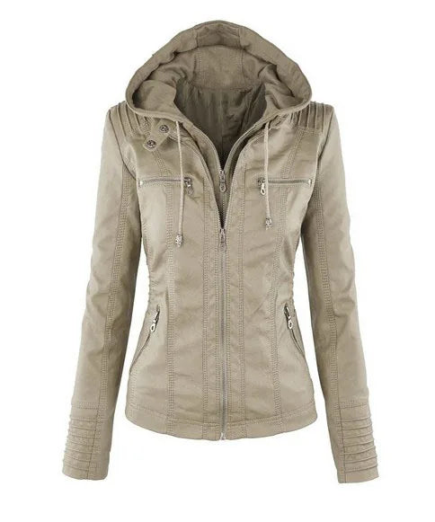 Women’s Faux Leather Jacket