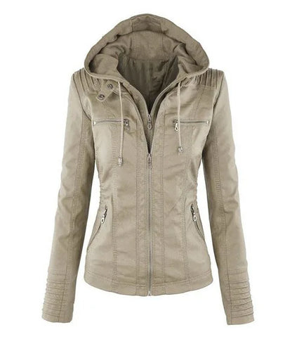 Women’s Faux Leather Jacket