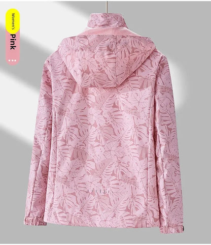 Leaf Breeze Waterproof Hooded Jacket