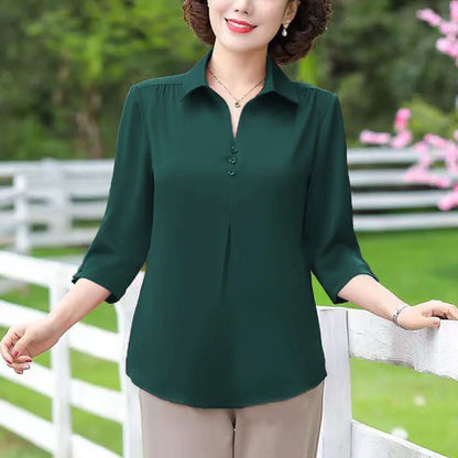 Breeze Soft Half Sleeve Blouse