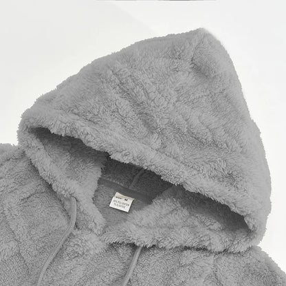 Shadow Weave Luxe Dual Velvet Hoodie