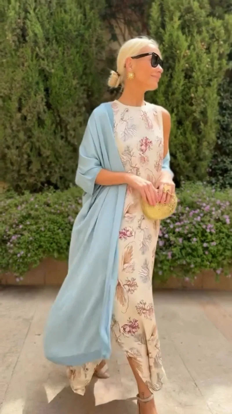 Boho Elegance Two-Piece Dress Set