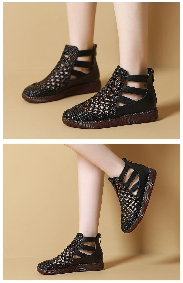 Comfort Thick Sole Hollow Out Sandals