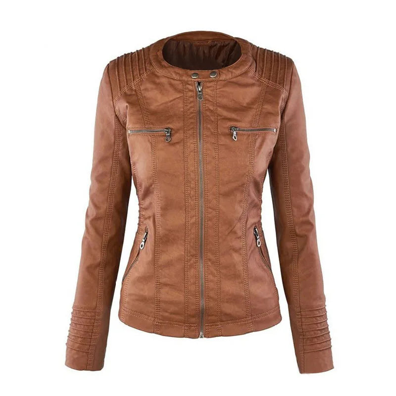 Women’s Faux Leather Jacket