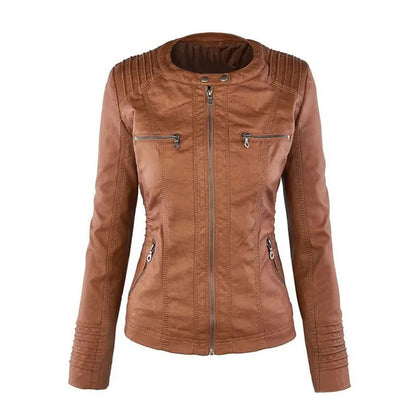 Women’s Faux Leather Jacket