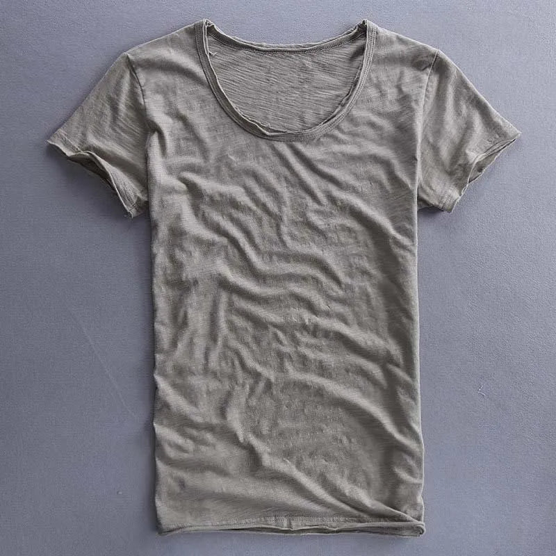 Swag V-Neck Hip Hop Tee for Men