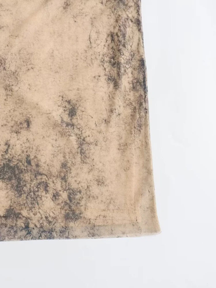 HazeGlam Gradient Backless Slip Dress
