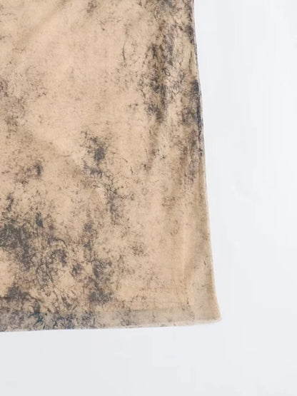 HazeGlam Gradient Backless Slip Dress