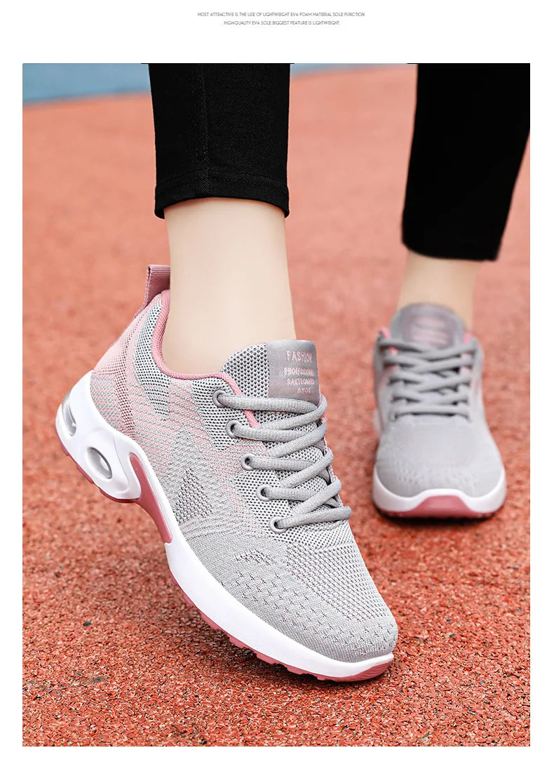 Breeze Step Mesh Soft Sole Sneakers