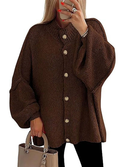 Women’s Loose Long Sleeve Knitted Sweater