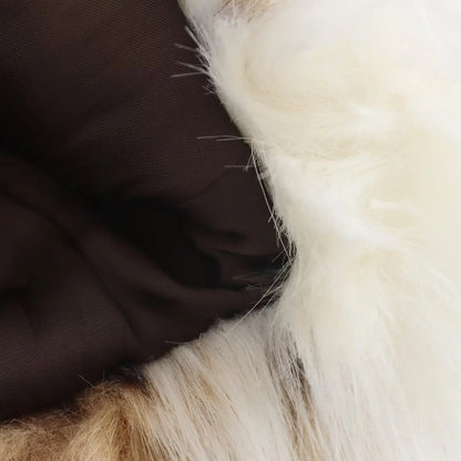 Euro Chic Faux Fur Effect Coat