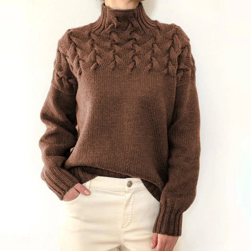 Grace Knit Elegant Turtleneck Sweater