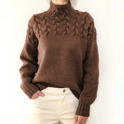 Grace Knit Elegant Turtleneck Sweater
