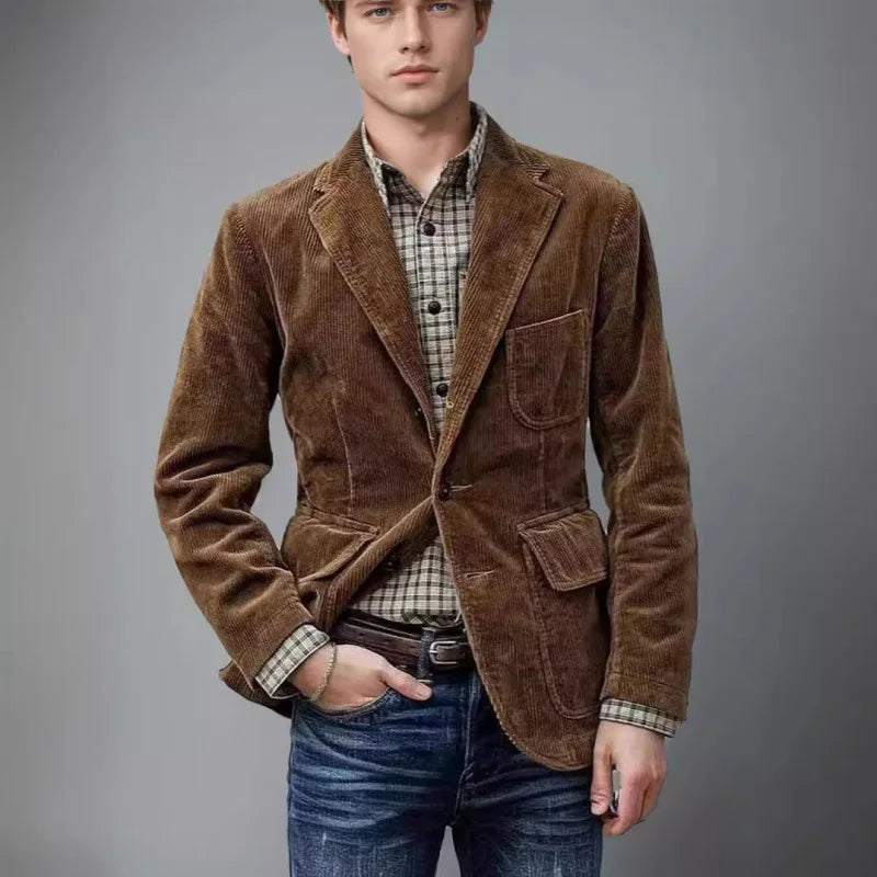 Men's Corduroy Casual Jacket