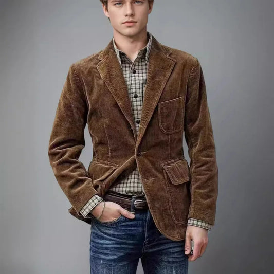 Men's Corduroy Casual Jacket