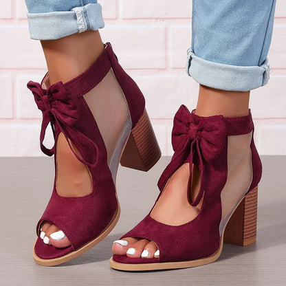 Chic Hue Fishmouth Heels
