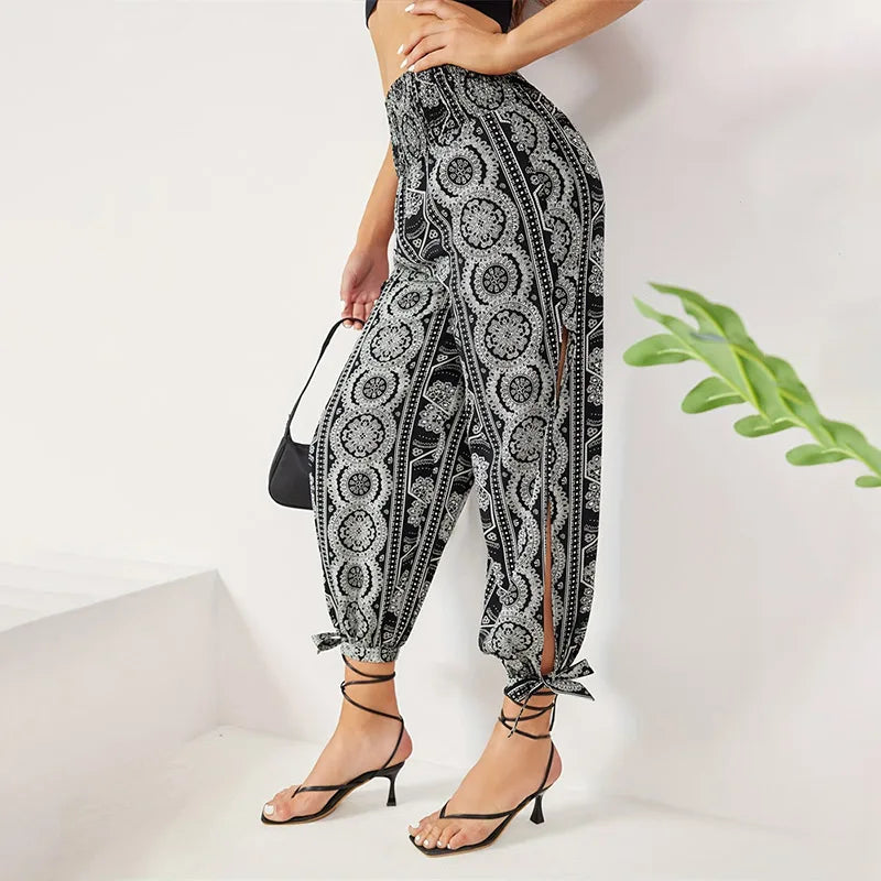 High Waist Harem Pants