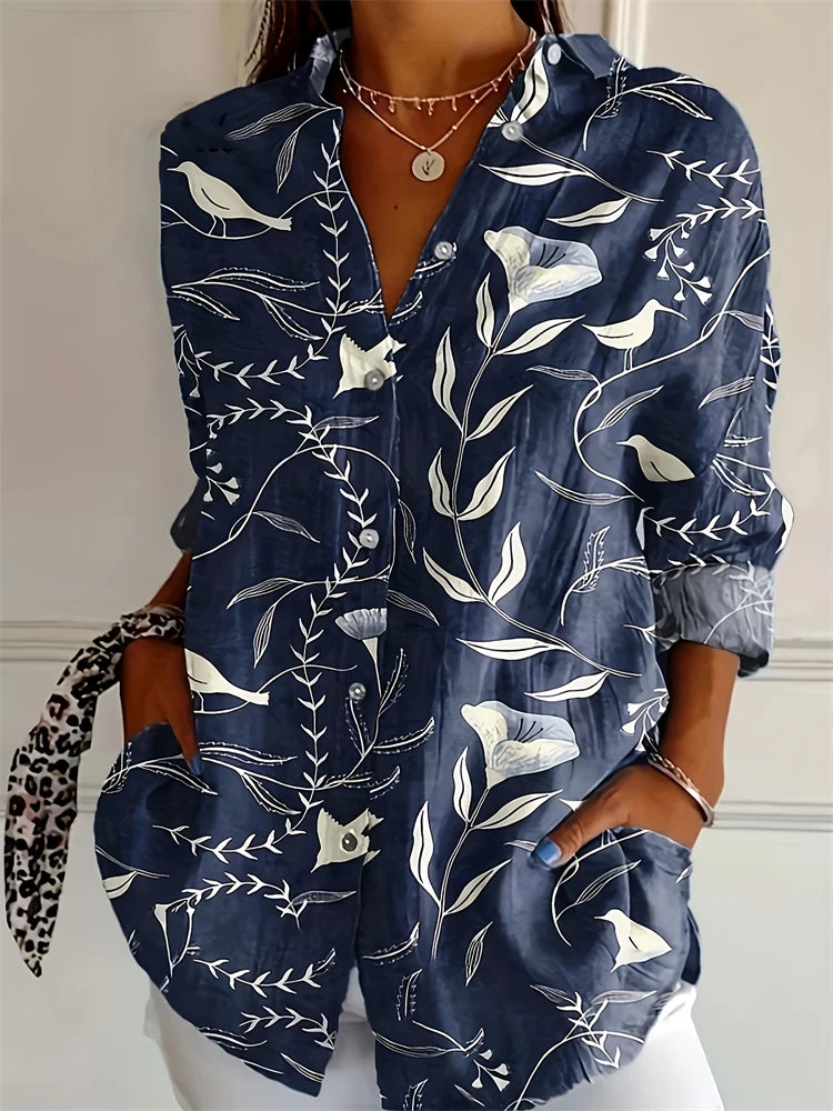 Women's Printed Art Shirt