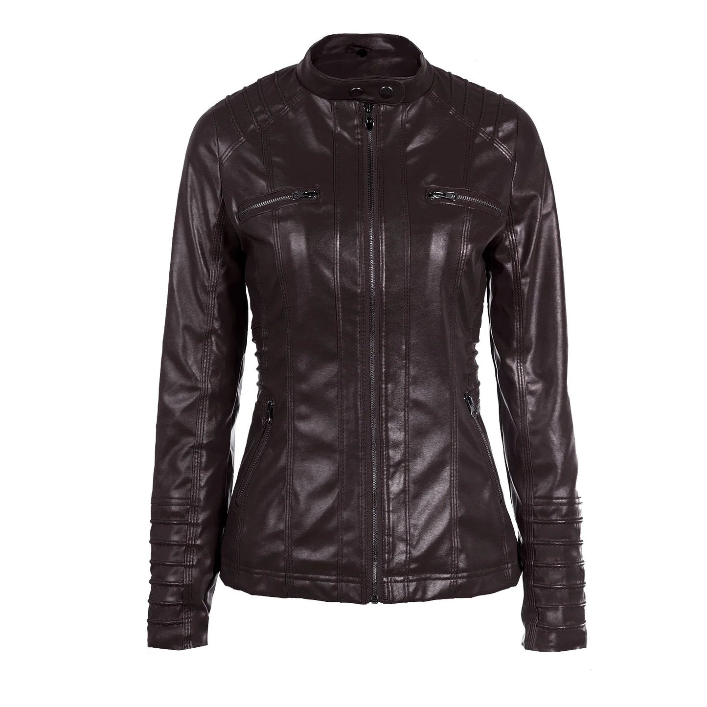 Women’s Faux Leather Jacket