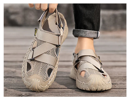 TerraWalk Genuine Leather Men’s Sandals