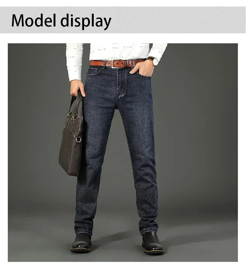 Luxury Slim Fit Stretch Denim Jeans