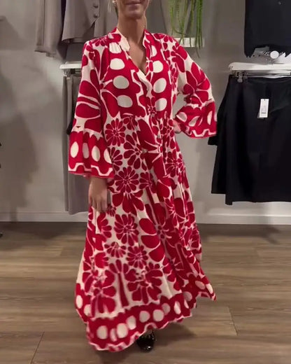 Elegant Embroidered Vintage Court Dress