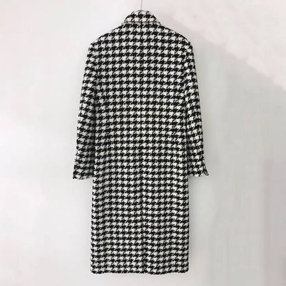 Heritage Check Woolen Overcoat