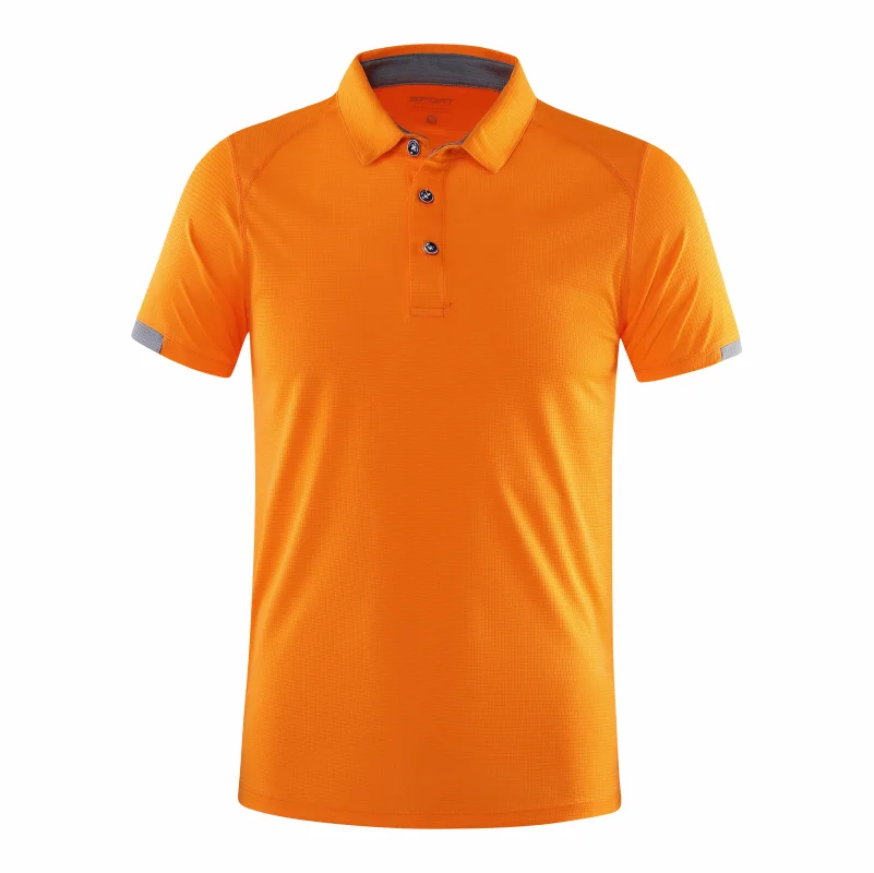 Swift Dry Lapel Polo Fitness Shirt