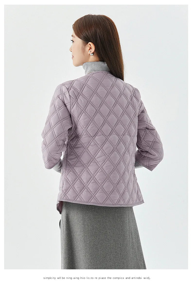 SoftNest Cropped Cotton Padded Jacket
