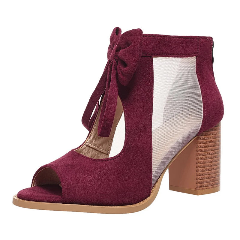 Chic Hue Fishmouth Heels