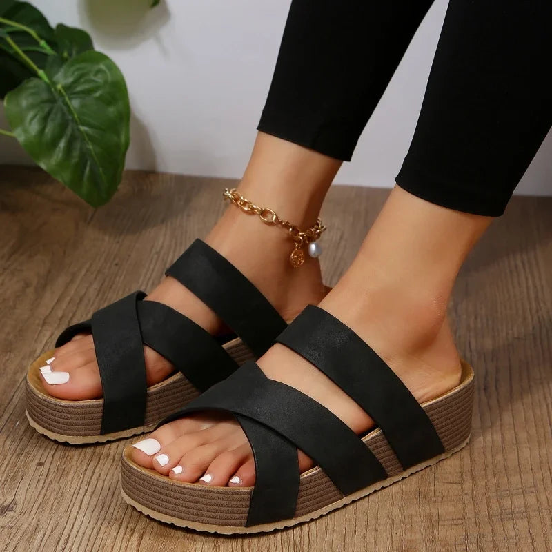 Luxe Stride Women's Hollow Sandals