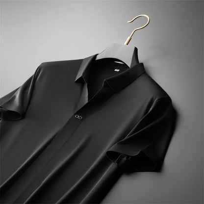 Ice Silk T-Shirt & Pants Set